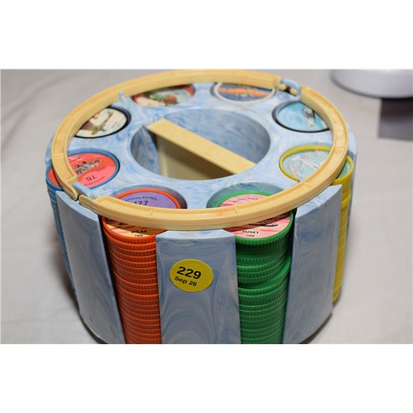 Jello Airplanes Coins & Carousel