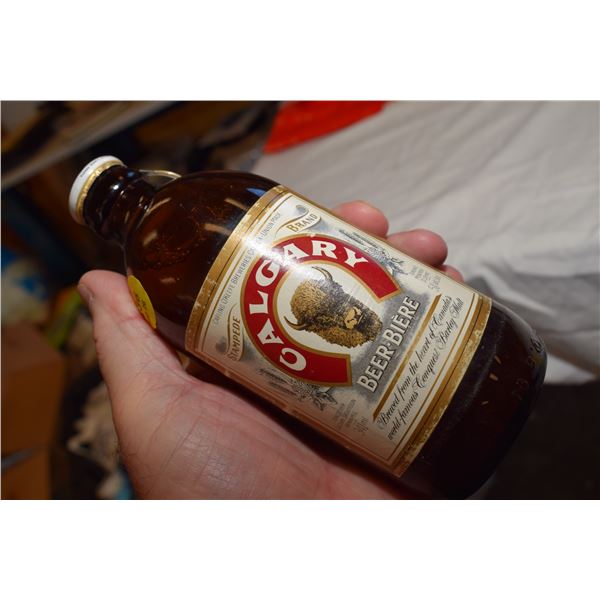 Full Calgary Beer Original Pull Top Cap