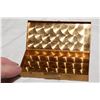 Image 2 : Ladies Porcelain & Brass Cigarette Box