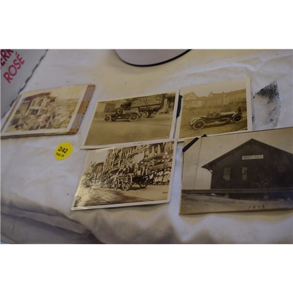 Old Photo Lot (Automobiles, etc.)