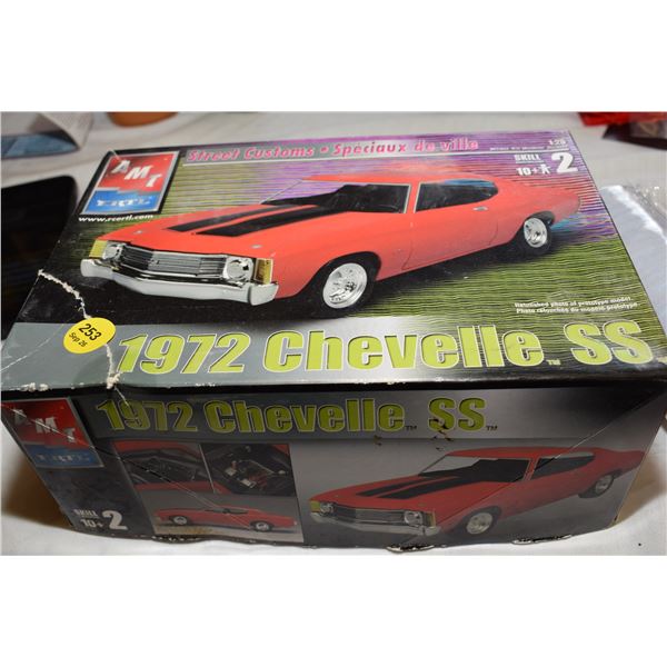 NOS 1972 Chevelle SS Model Car Kit