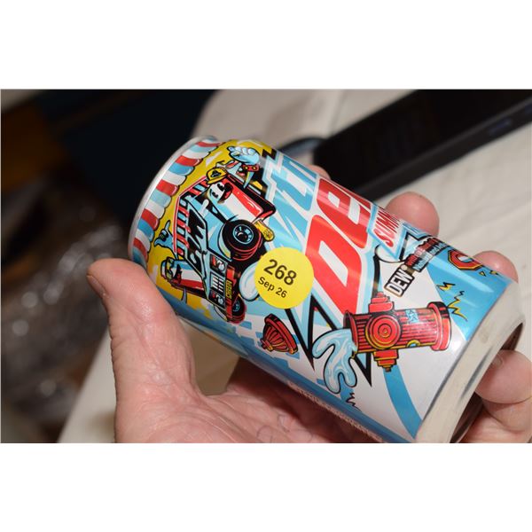 Vintage Full Mountain Dew Soda in Can