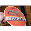 Image 1 : Old GWG Shirts Store Sign