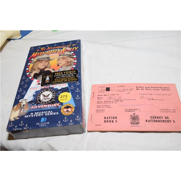 1997 Sealed VHS, Ration Book