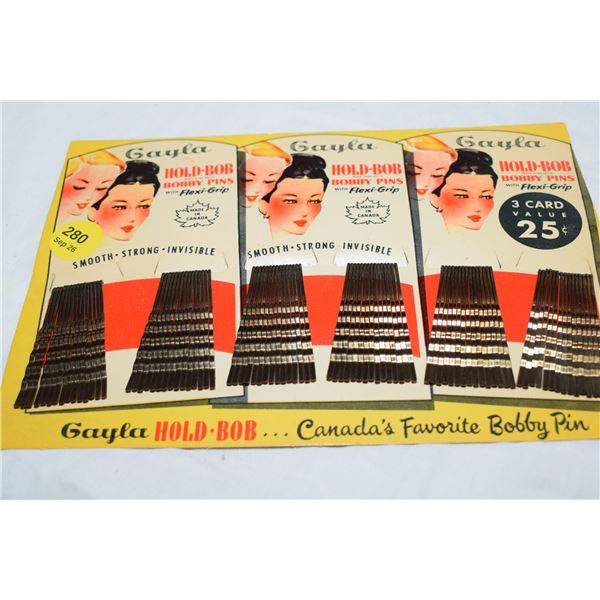 NOS Vintage Bobby Pins