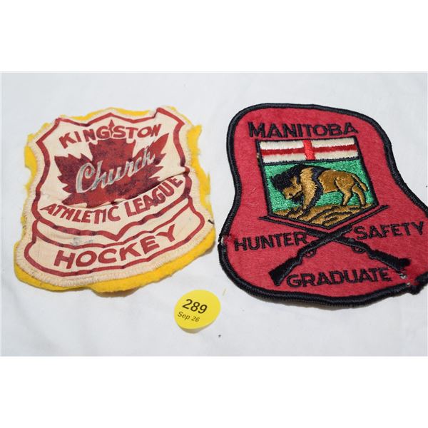 Antique Hunting and Hockey Crests