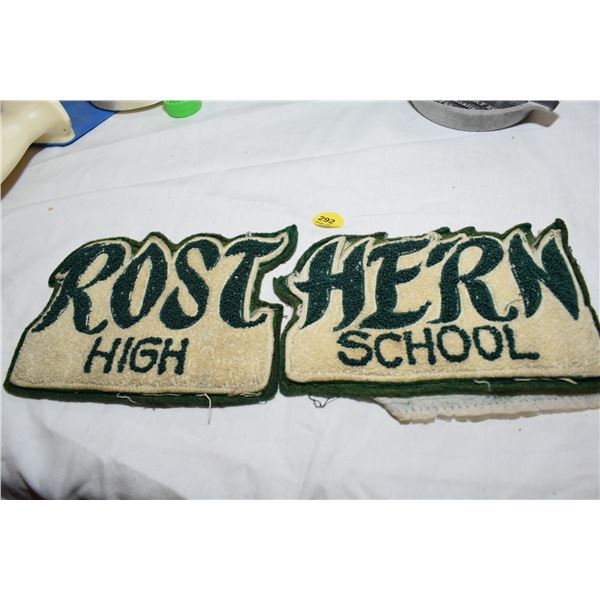 Vintage Rosthern Highschool Crest