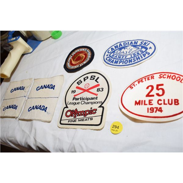 Assorted Crest Lot inc. 1948 Banff Crest etc.
