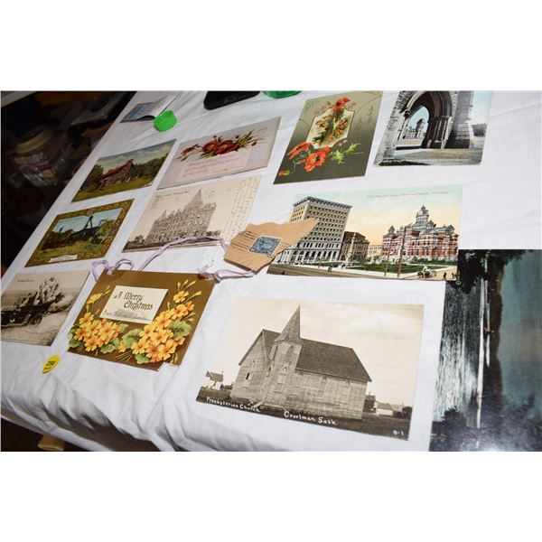Vintage Postcard Lot inc. Creelman Sask