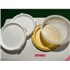 Image 4 : Tupperware cake taker and 2 pie stackers