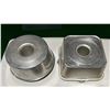 Image 2 : One piece round and 2-piece square angel food cake pans