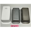 Image 3 : Corning Ware loaf pan and 2 metal loaf pans