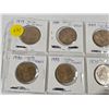 Image 3 : (8) Republic Francaise Five- & Ten-Franc Coins, 1970’s-1980