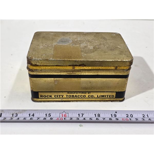 Vintage Rock City Tobacco (Que.) Tin