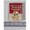 Image 1 : NOS Soft Pack British Consols Cigarette Tobacco