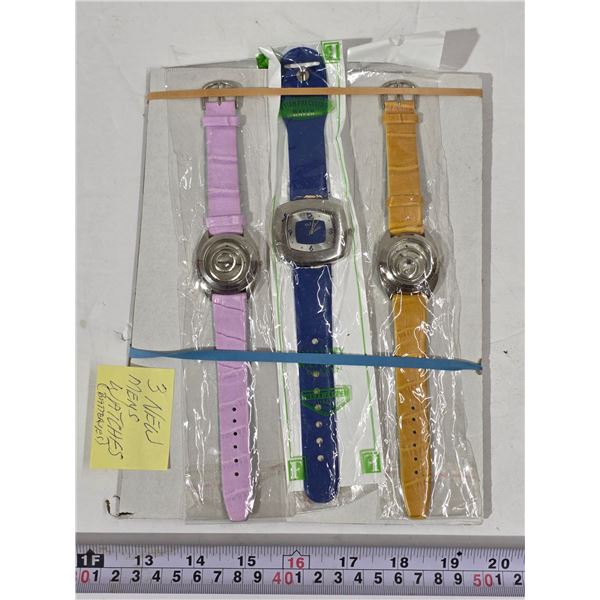 (3) New Watches