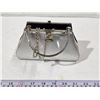 Image 4 : Vintage Ladies Evening Bag w/ Handle & Over Shoulder Chain – Like New
