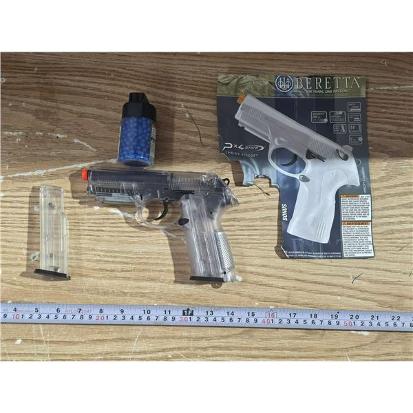 Bertha Px4 Storm Spring Air Soft Pistol (2) Clips Plus BBs Used Very Little Pretty Much New