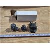 Image 1 : (3) Soap Stone Figures All Stamped Wolf Orginal