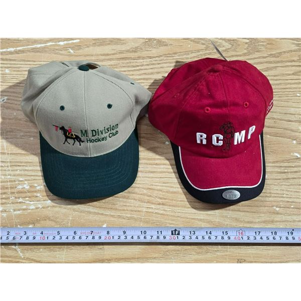(2) RCMP Canda Caps NOS Unused