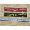 Image 1 : (2) 1980's Saskatoon Contractor Plates