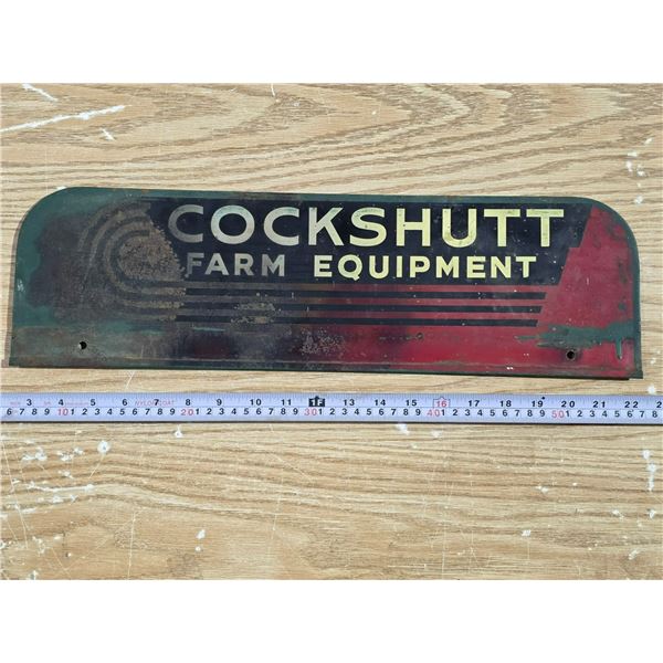 20''x6'' Cock Shutt Farm Equipment Display Rack Top