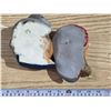 Image 2 : (2) Chalkware Heads (1) Stamded (Corsair) No Chips or Paint Lose