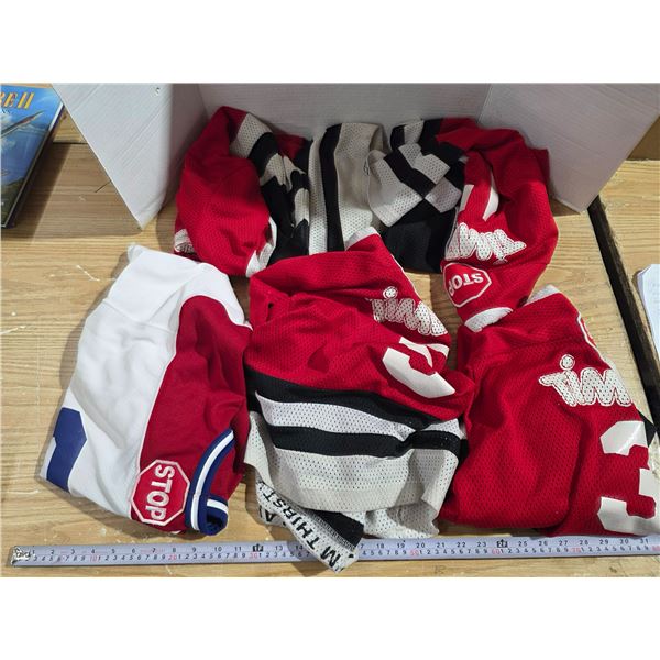 (%) Tim Horton Game Used Sweaters Various Sizes