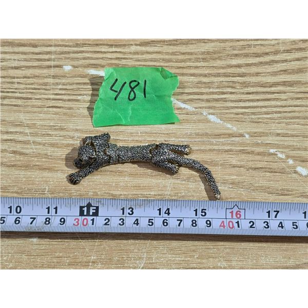 5'' Leopard Print Brooch
