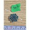 Image 1 : 2'' Blue Stone Brooch