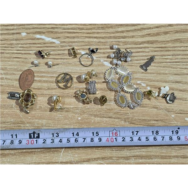 Mix Lot, Pendant , Earrings, Braelet Stamp Avon