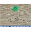 Image 1 : (2) Sliver Tone Necklaces (1) Stamped 9.25