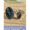 Image 2 : (2) Sliver Tone Ring (1) Stamped Avon