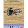 Image 3 : (2) Sliver Tone Ring (1) Stamped Avon