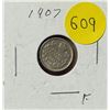 Image 1 : 1907 Canada Silver 5 Cents.