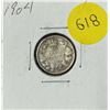 Image 1 : 1904 Canada Silver 10 Cents.