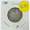 Image 1 : 1918 Canada Silver 25 Cents.