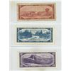 Image 2 : 1954 Canada Two, Five and Ten Dollars.