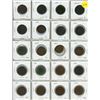Image 1 : Sheet of Large Canada One Cent Coins. (Total 20 Coins)