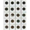 Image 2 : Sheet of Large Canada One Cent Coins. (Total 20 Coins)