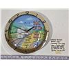 Image 1 : R.R. Clock w/ on-the-hour Crossing Signal Lights, Train Whistle, & Wheel Noises