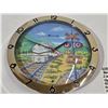 Image 2 : R.R. Clock w/ on-the-hour Crossing Signal Lights, Train Whistle, & Wheel Noises