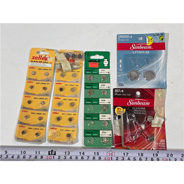 Assorted Round Batteries