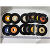 Image 1 : (15) 45 RPM Vinyl Records – Beatles, James Brown, Nancy Sinatra, etc.