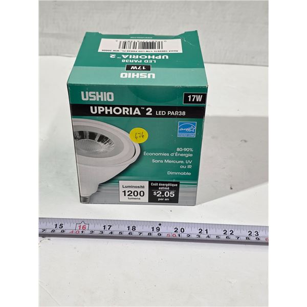 17W 1200 Lumens LED Lightbulb – 36yr Life Expectancy