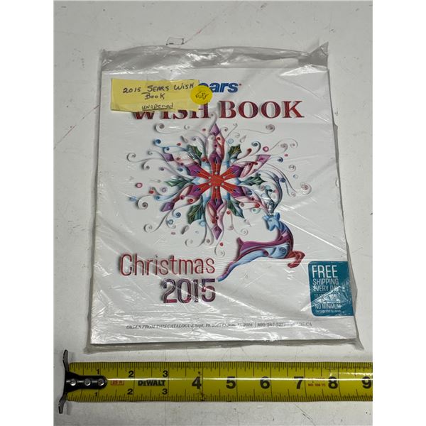 2015 Sears Wish Book – Unopened