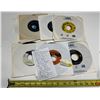 Image 1 : (25+) 45-RPM Vinyl Records, late 50’s & 60’s (artist list in pictures)