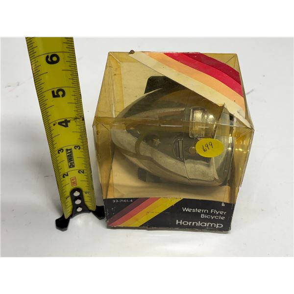 Western Flyer Deluxe Horn Lamp – Battery Operated