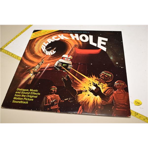 Disney Black Hole Record & Booklet