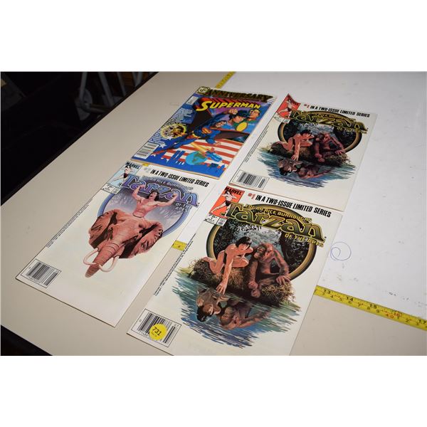 1984 Tarzan & Superman Comic Books (Marvel & DC)